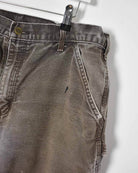 Brown Carhartt Jeans - W35 L32