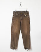 Brown Carhartt Carpenter Jeans - W33 L30