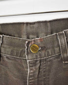 Brown Carhartt Carpenter Jeans - W33 L30