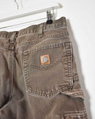 Brown Carhartt Carpenter Jeans - W33 L30