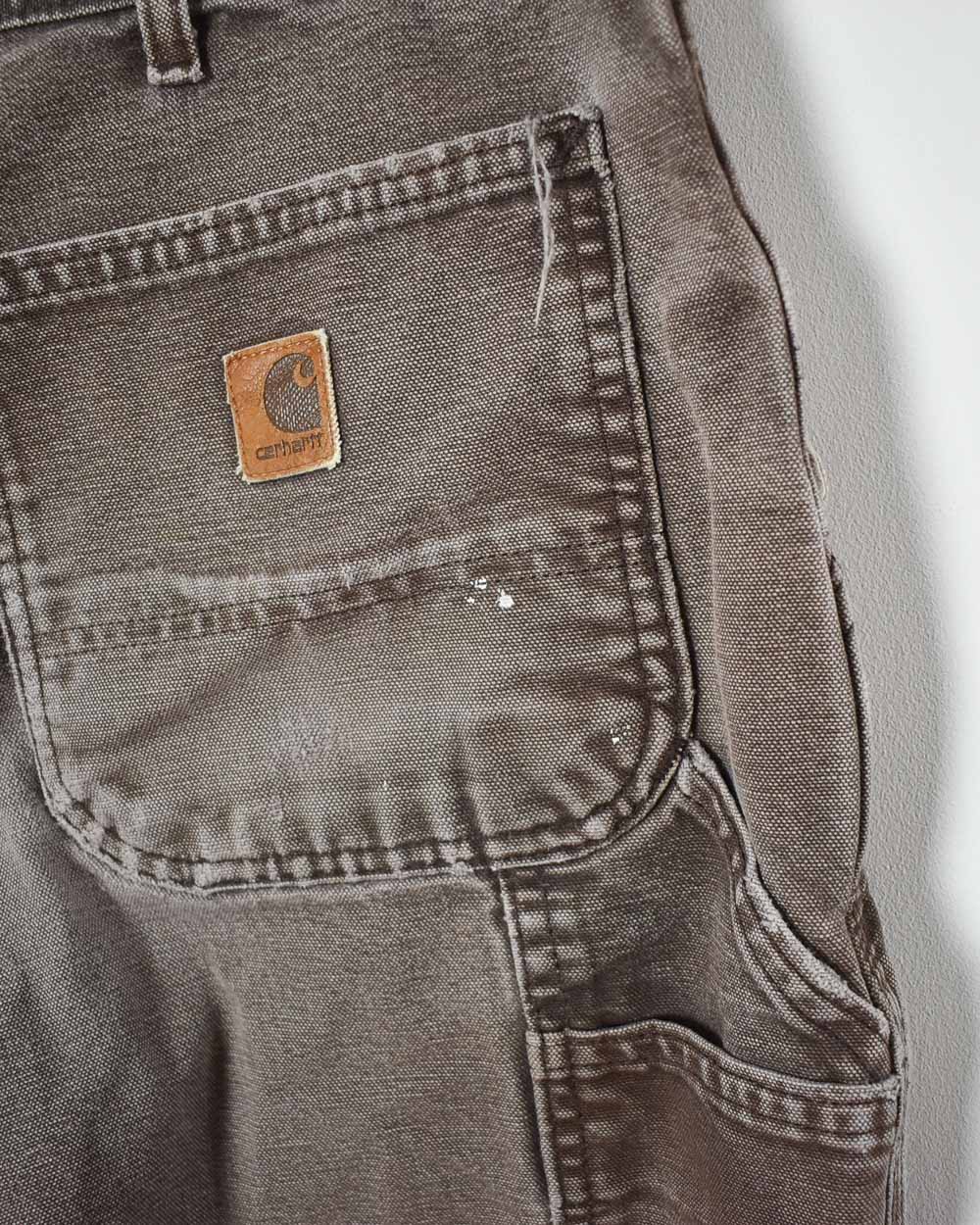 Brown Carhartt Jeans - W35 L32