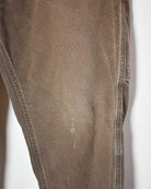 Brown Carhartt Carpenter Jeans - W33 L30