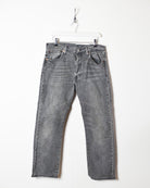 Grey Levi's 501 Jeans - W32 L30