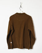 Brown Timberland Rugby Shirt - Small