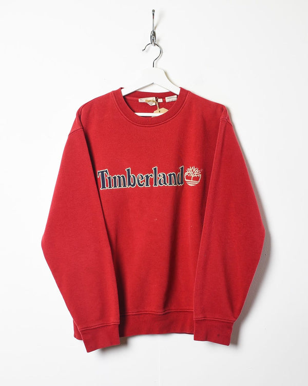 Red Timberland Sweatshirt - Small