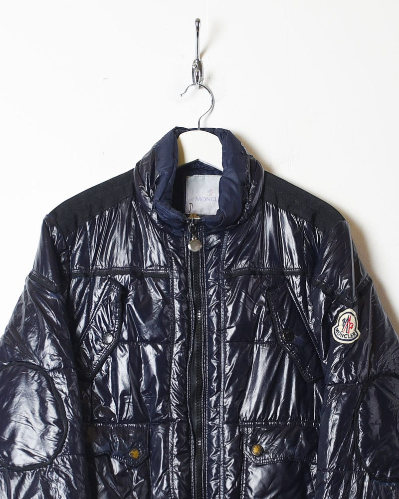 Navy Moncler Puffer Jacket - Small