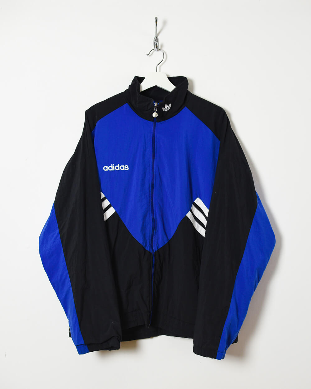 Black Adidas Reversible Windbreaker Jacket - Large