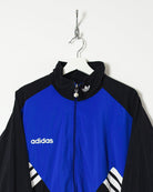Black Adidas Reversible Windbreaker Jacket - Large