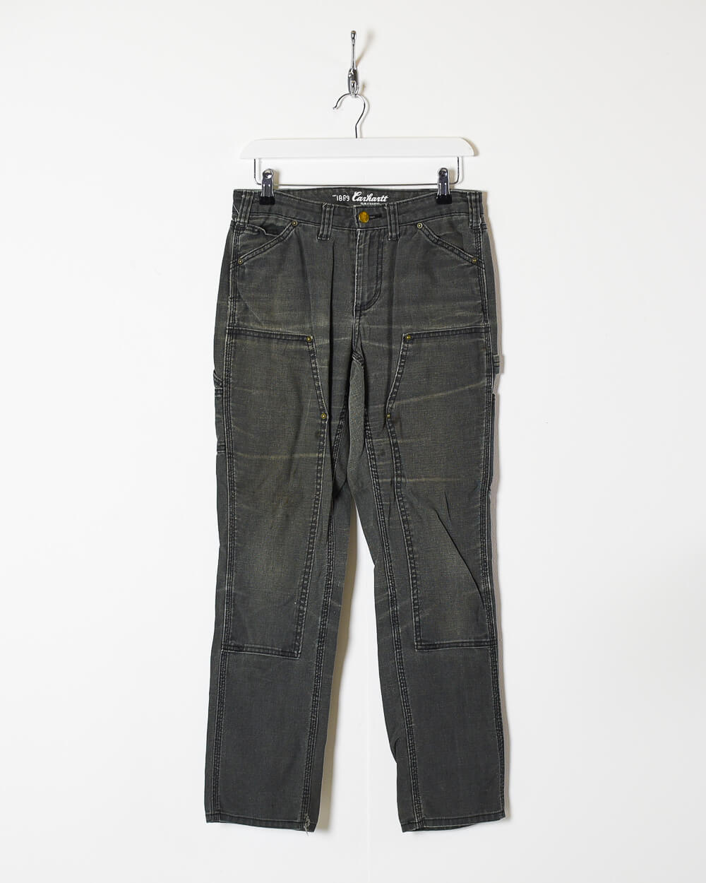 Grey Carhartt Heavyweight Double Knee Jeans - W30 L30