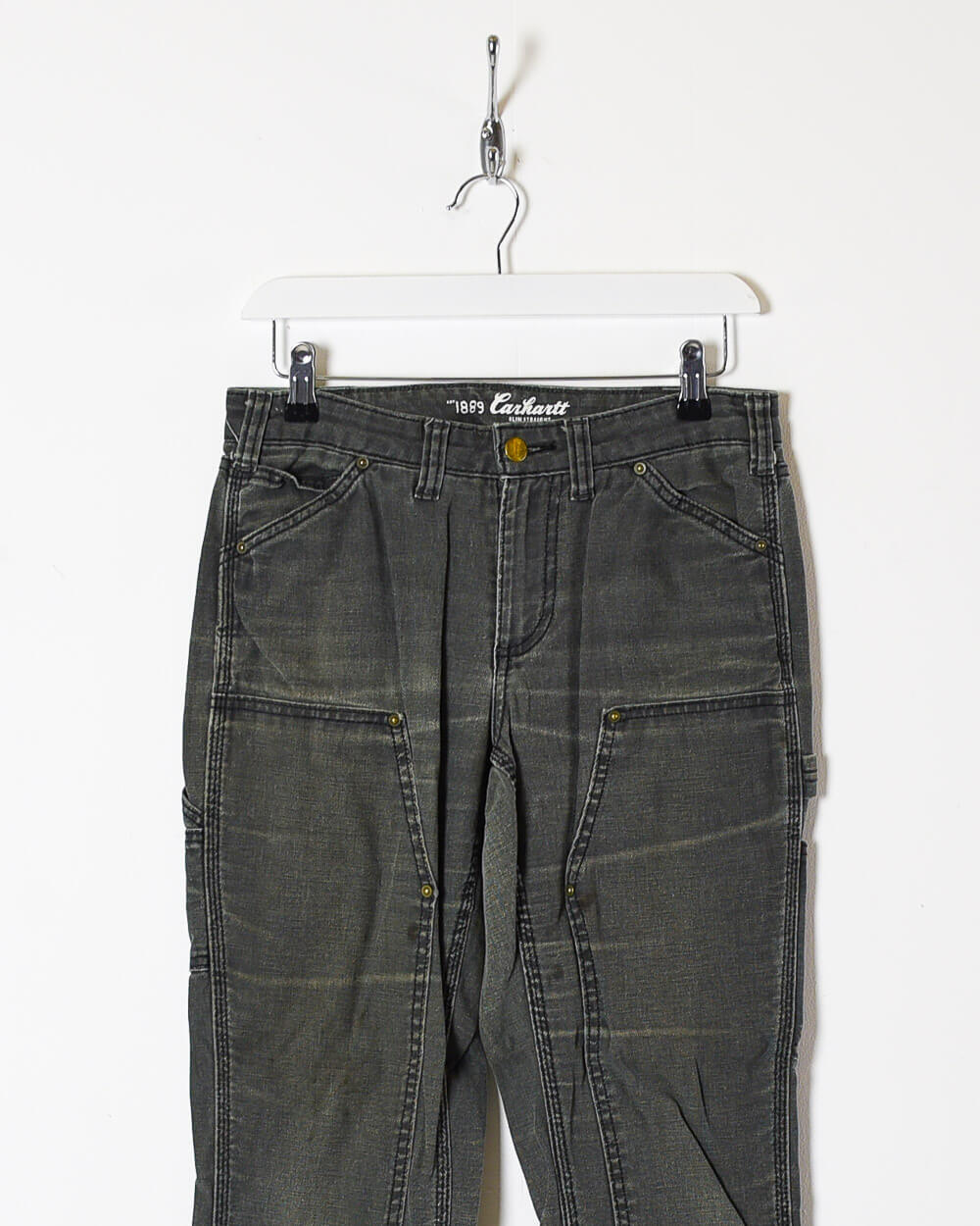 Grey Carhartt Heavyweight Double Knee Jeans - W30 L30