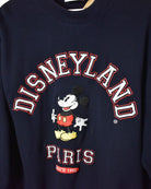 Navy Disneyland Paris Mickey Mouse Sweatshirt - Medium