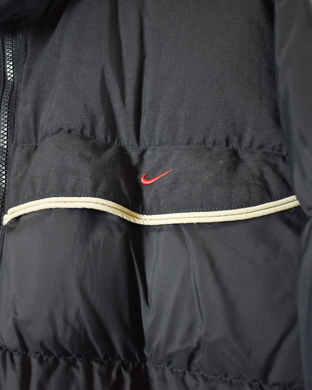 Black Nike Down Puffer Jacket - Medium