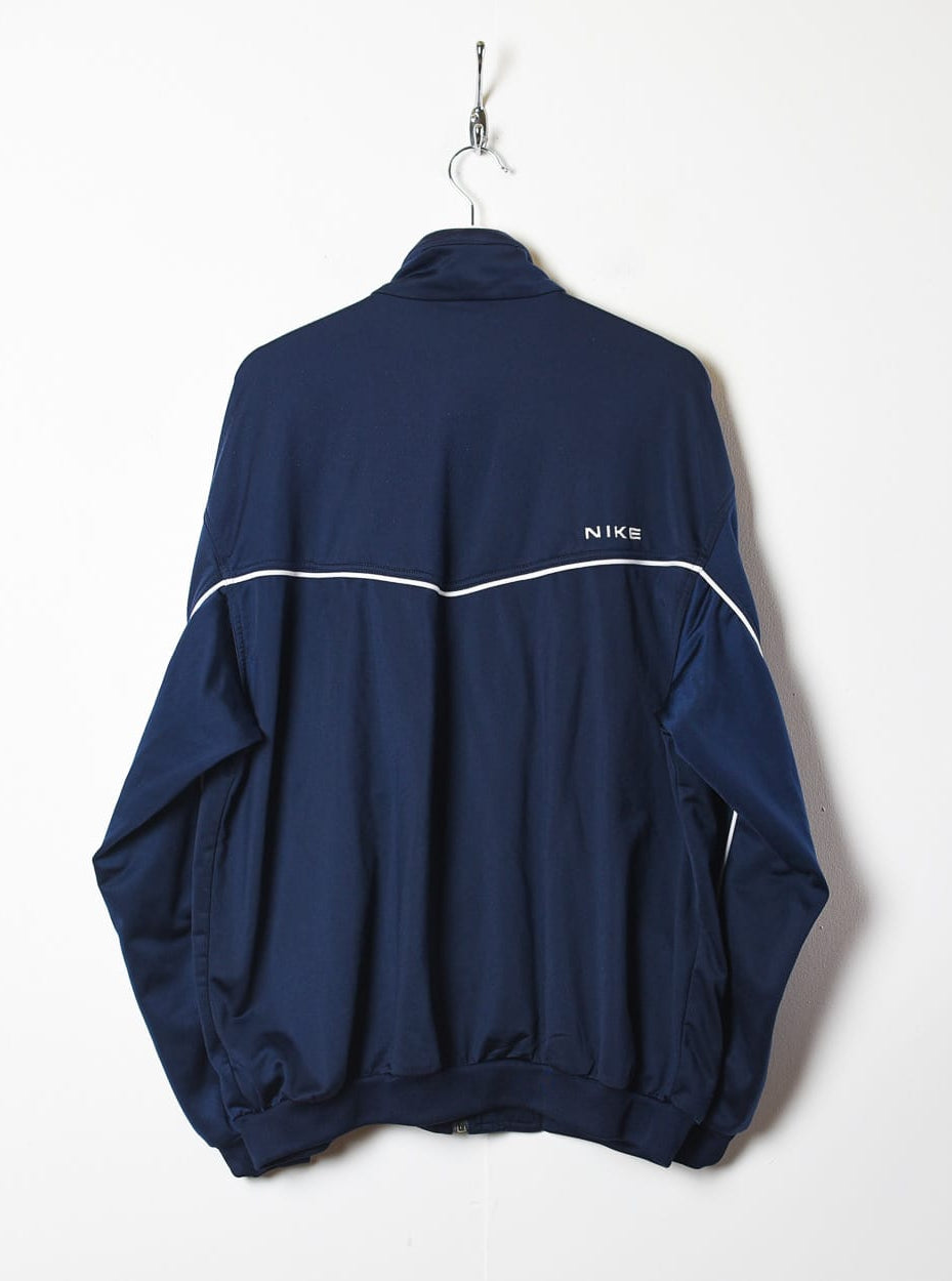 Navy Nike Tracksuit Top - X-Large