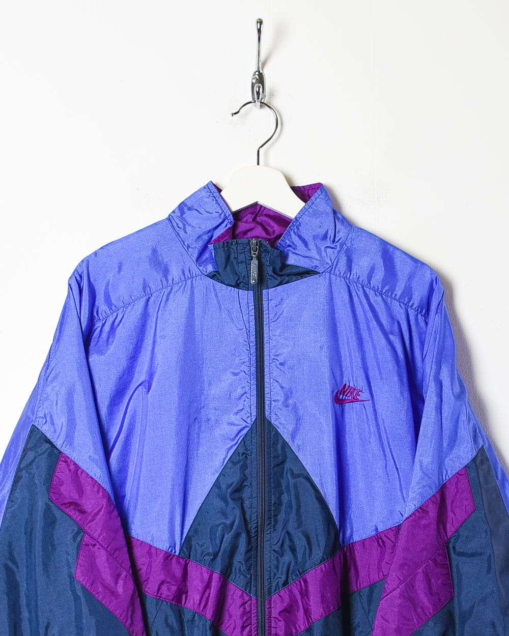 Purple Nike Windbreaker Jacket - Large