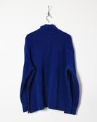 Blue Ralph Lauren 1/4 Zip Sweatshirt - X-Large