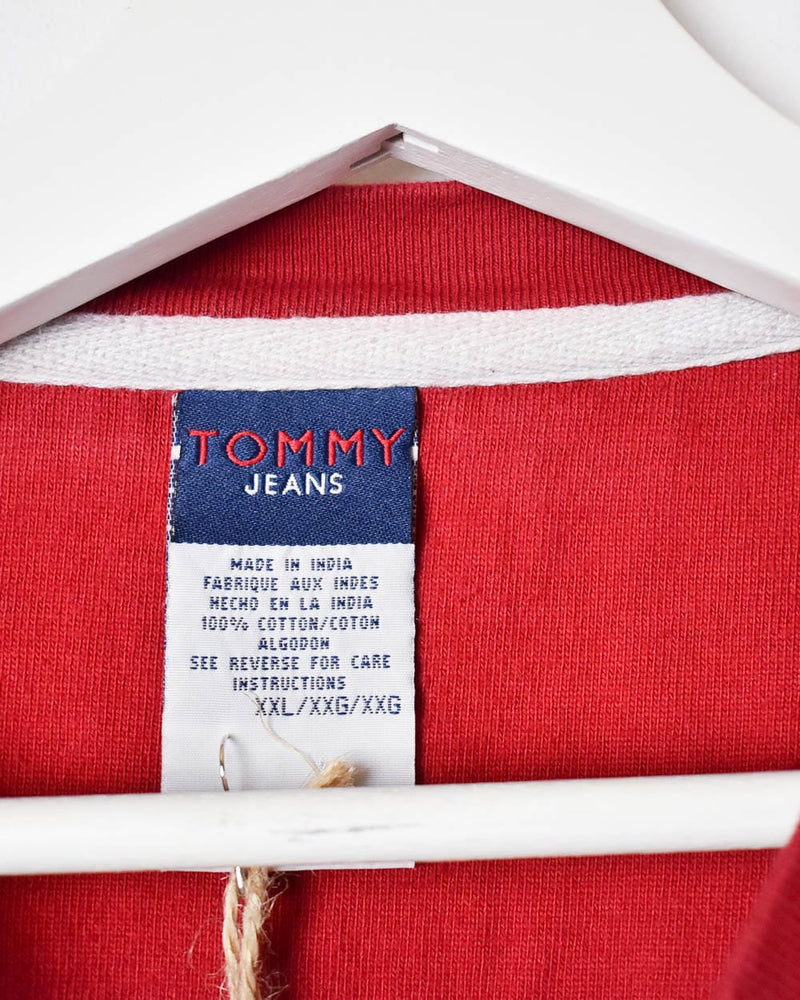 Red Tommy Jeans Sweatshirt - XX-Large