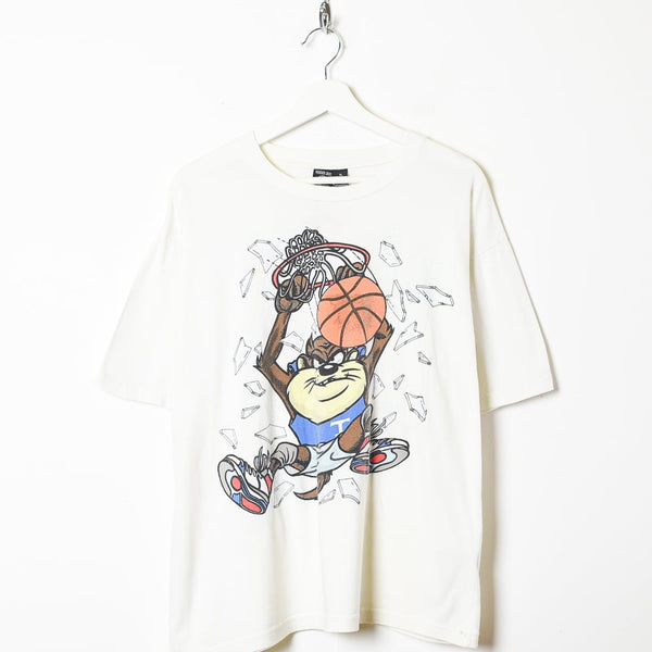 Shirts  Looney Tunes Vintage Acme Clothing 9s Baseball Jersey Xl