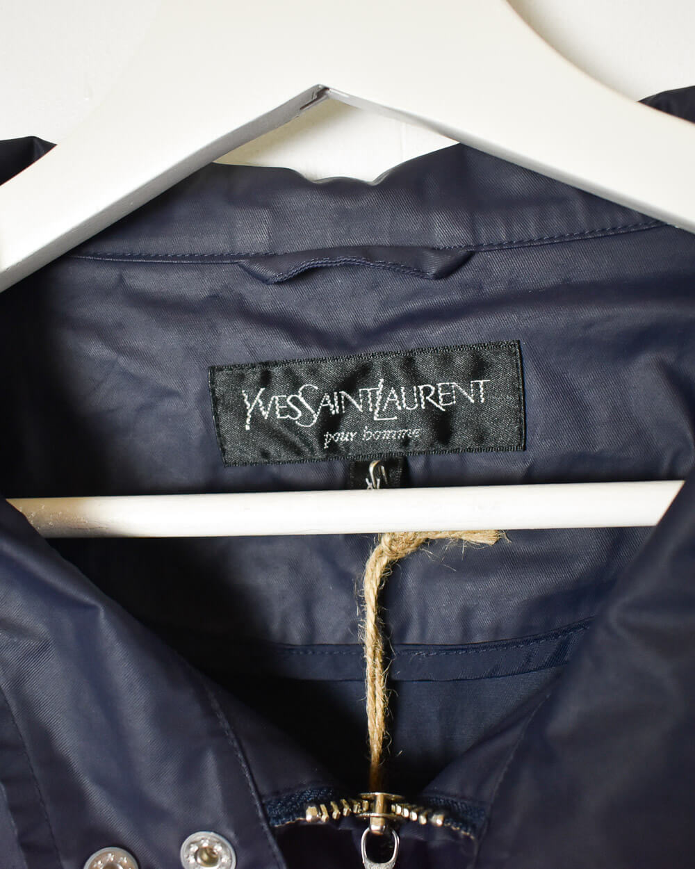 Navy Yves Saint Laurent Jacket - Large