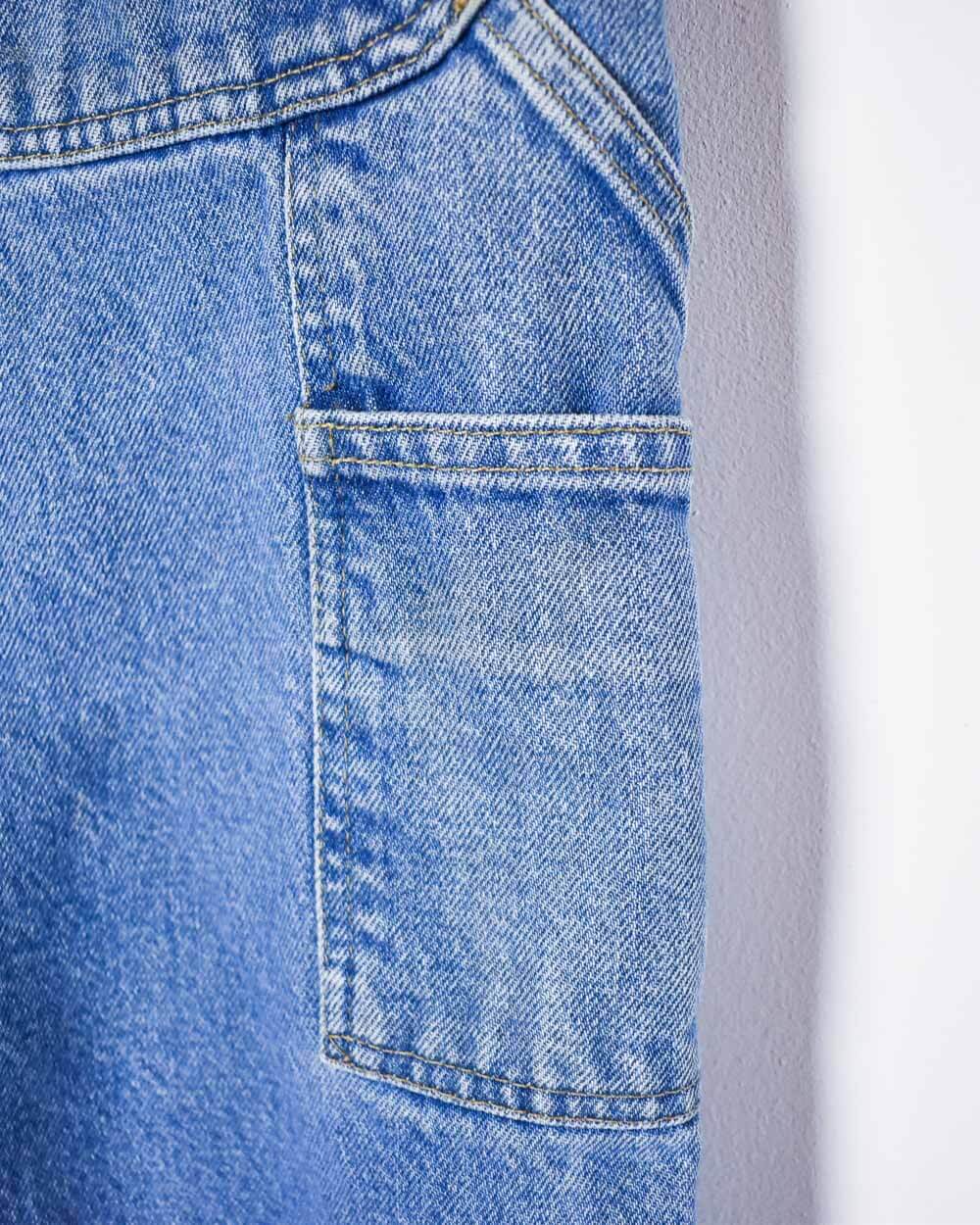 Blue Carhartt Fleece Lined Jeans - W33 L32