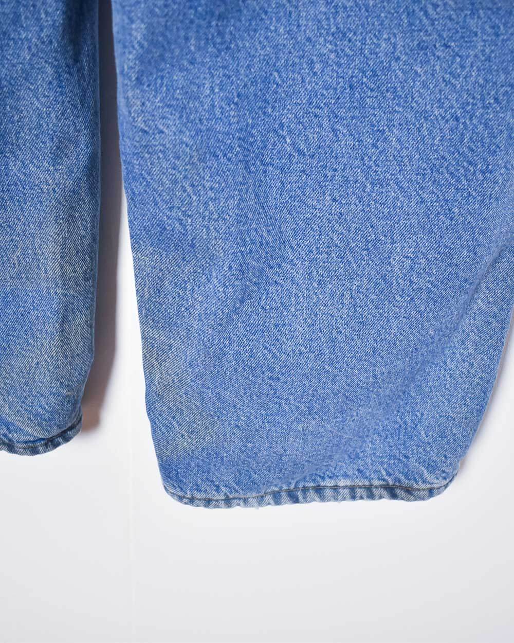 Blue Carhartt Fleece Lined Jeans - W33 L32