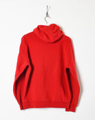 Red Fila Hoodie - Oversized Small