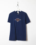Navy Hard Rock Cafe Orlando T-Shirt - Medium