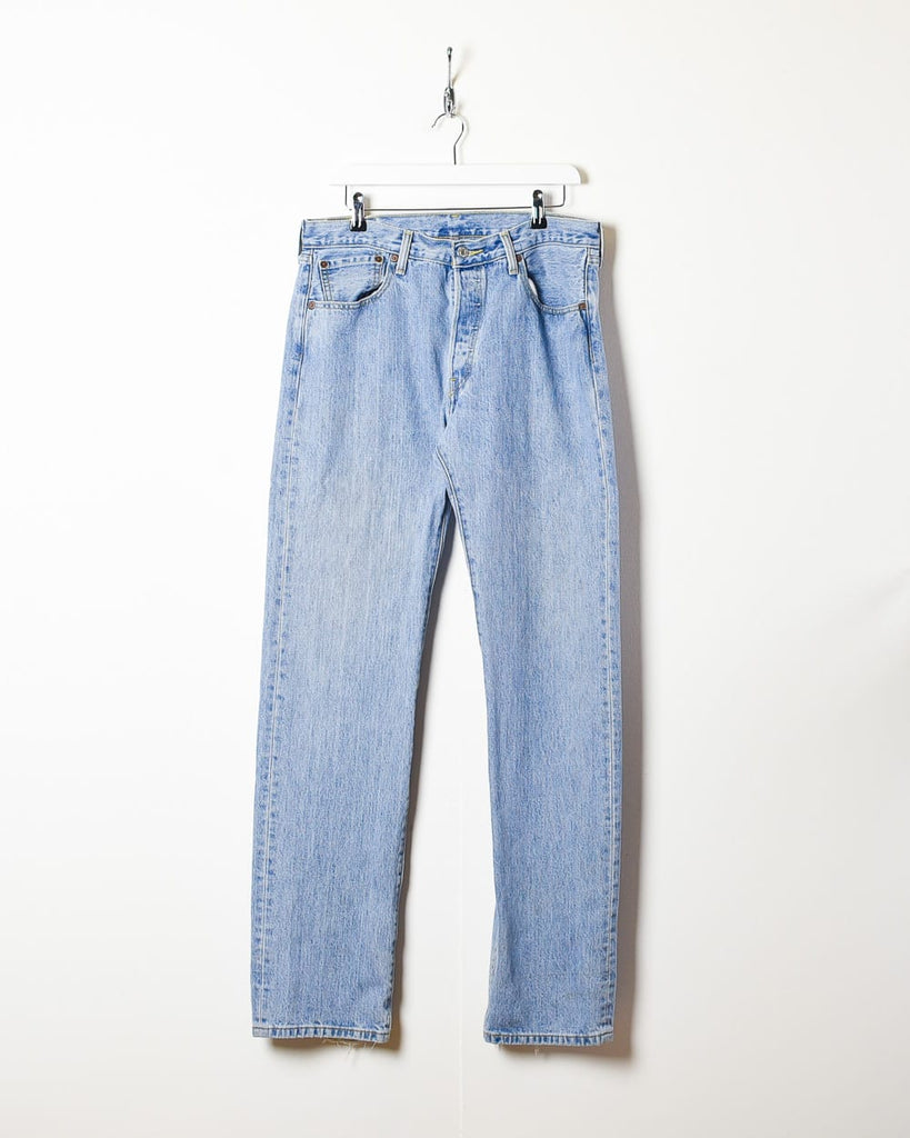 Vintage 00s Blue Levi's 501 Jeans - W34 L36 Cotton– Domno Vintage