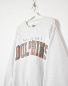 Stone Miami Dolphins Sweatshirt - X-Large