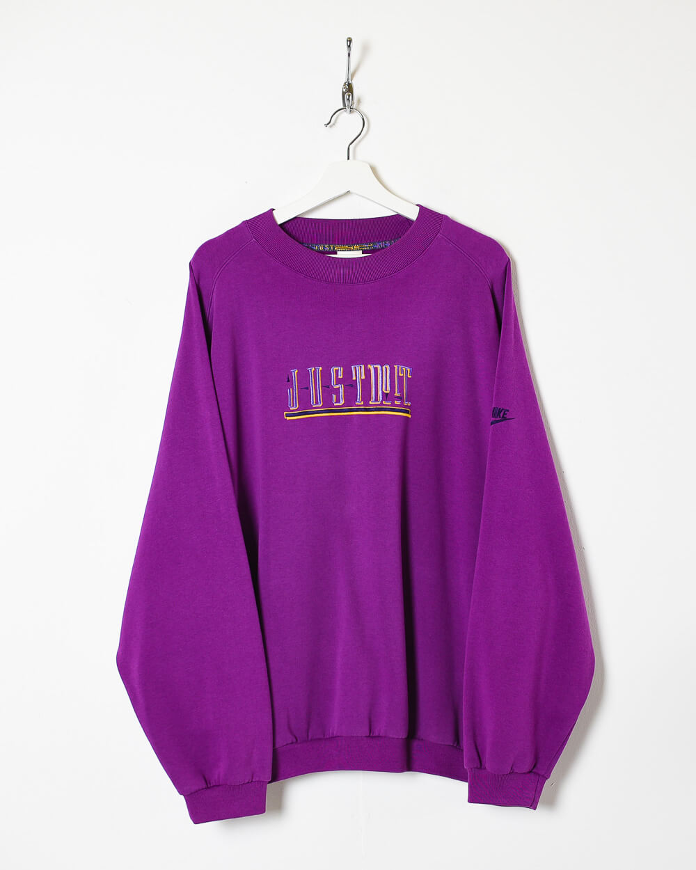 Purple Nike Just Do it Sweatshirt - XX-Large