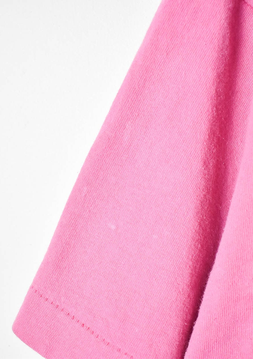Pink Pink Single Stitch T-Shirt - X-Large