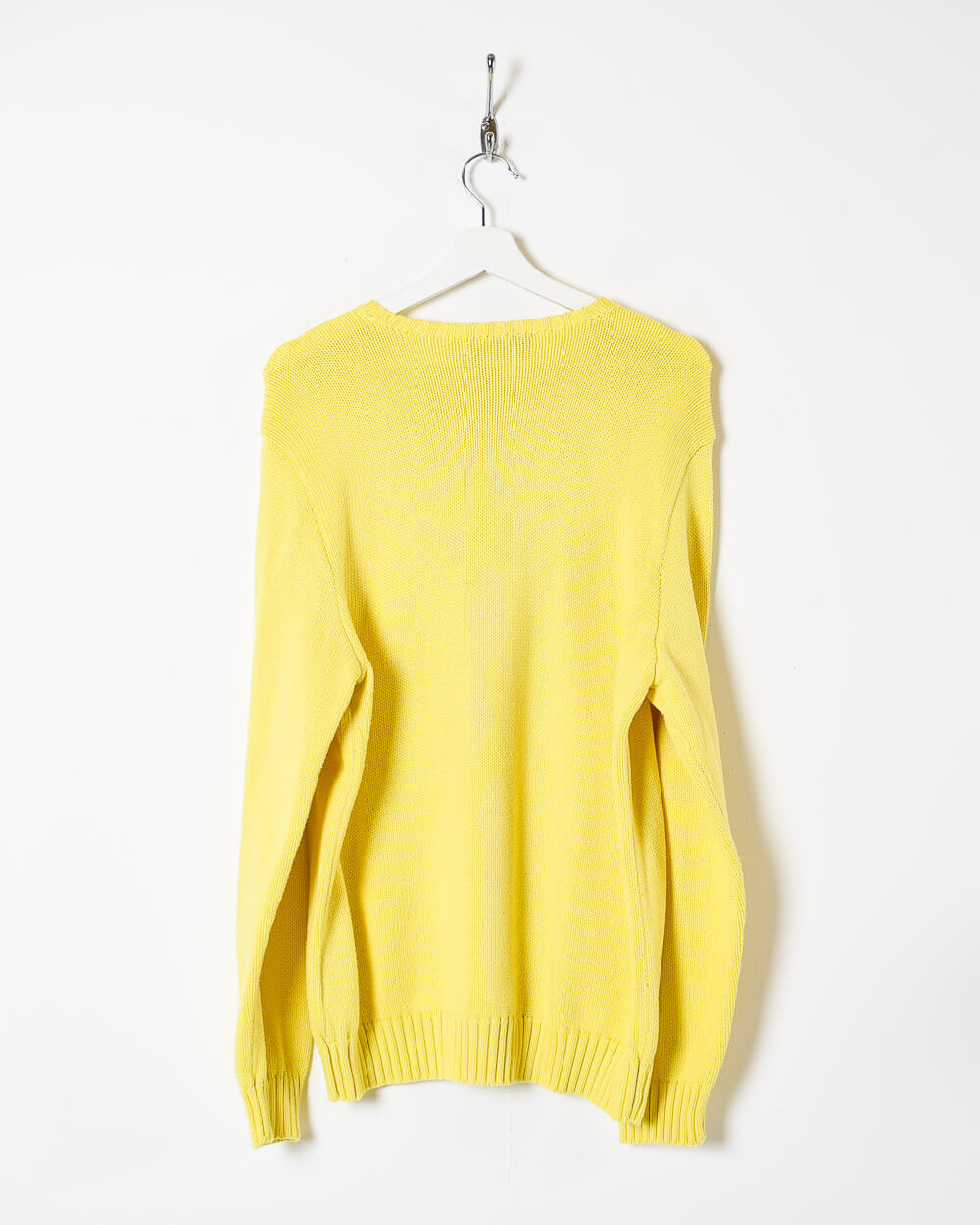 Yellow Ralph Lauren Knitted Sweatshirt - Medium