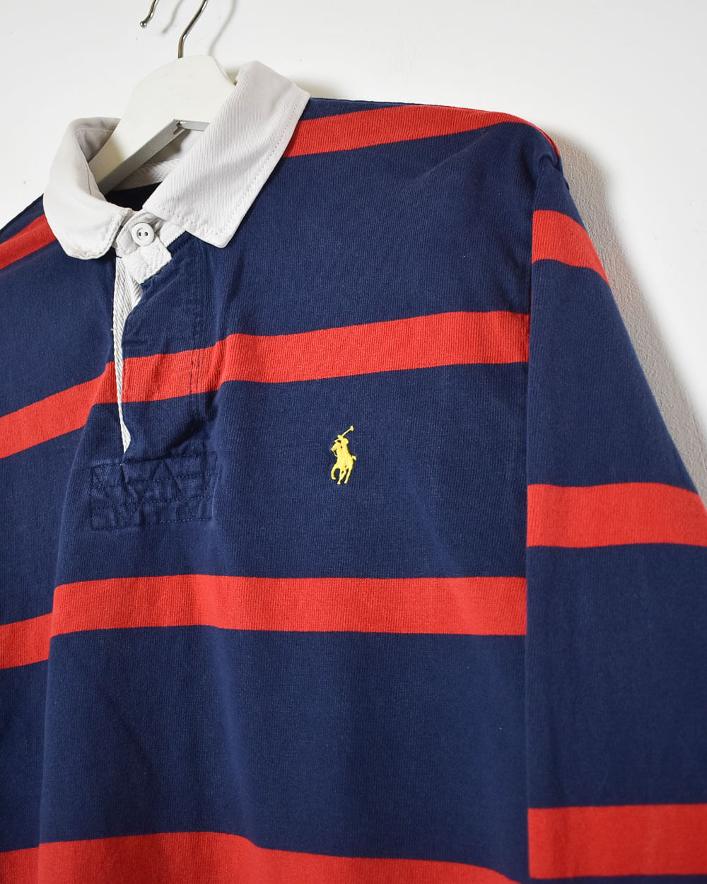 Navy Ralph Lauren Rugby Shirt - Large