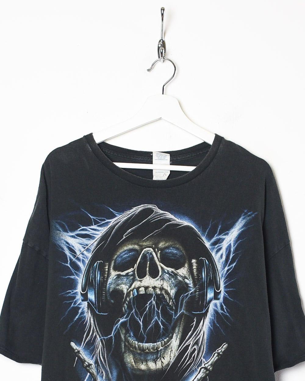 Black Skull Graphic T-Shirt - XX-Large
