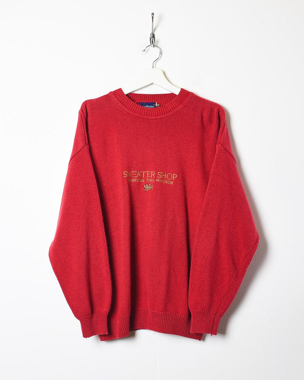 Red Sweater Shop Cambridge York Windosr Knitted Sweatshirt - Medium