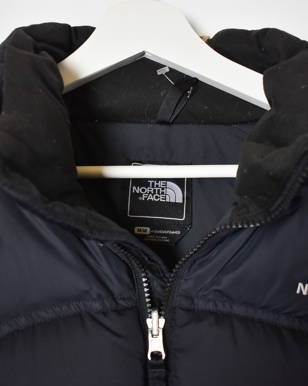 Black The North Face Women's Down Puffer Jacket - Medium