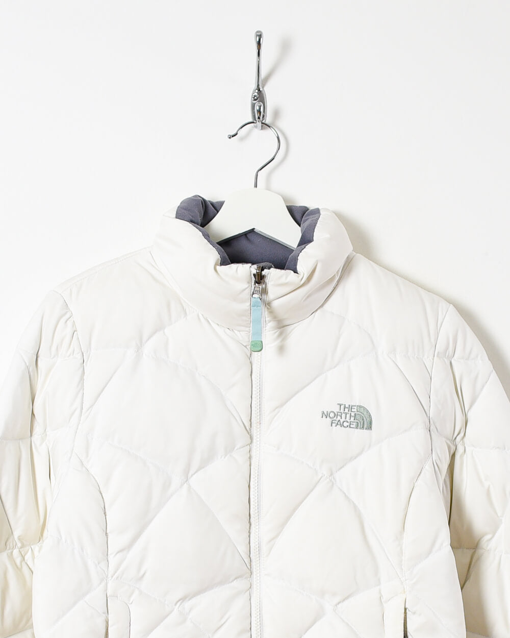 White The North Face Women's Puffer Jacket -  Medium 
