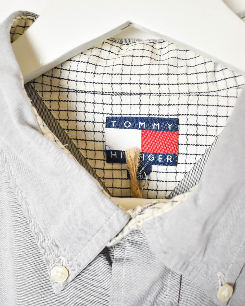 Stone Tommy Hilfiger Shirt - Large