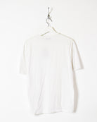 White Yves Saint Laurent T-Shirt - Medium