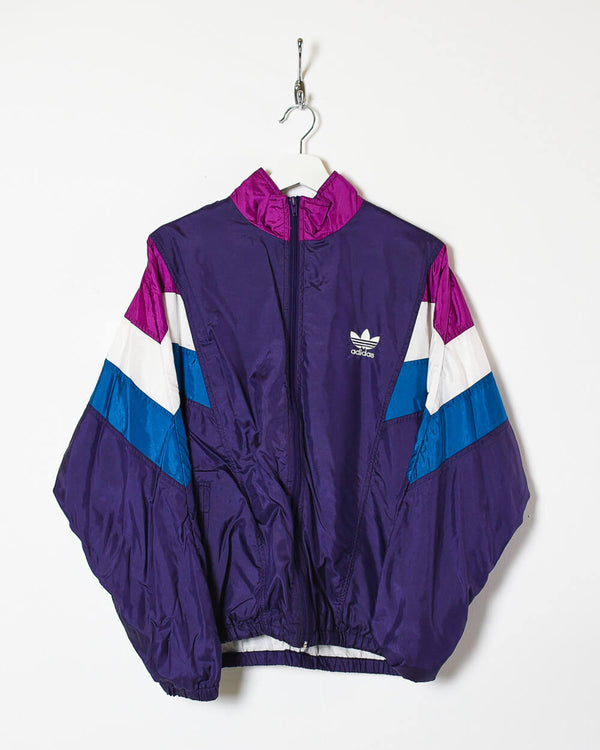 Purple Adidas Shell Jacket - Medium