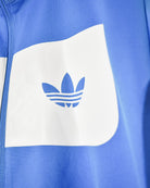 Blue Adidas Tracksuit Top - Medium