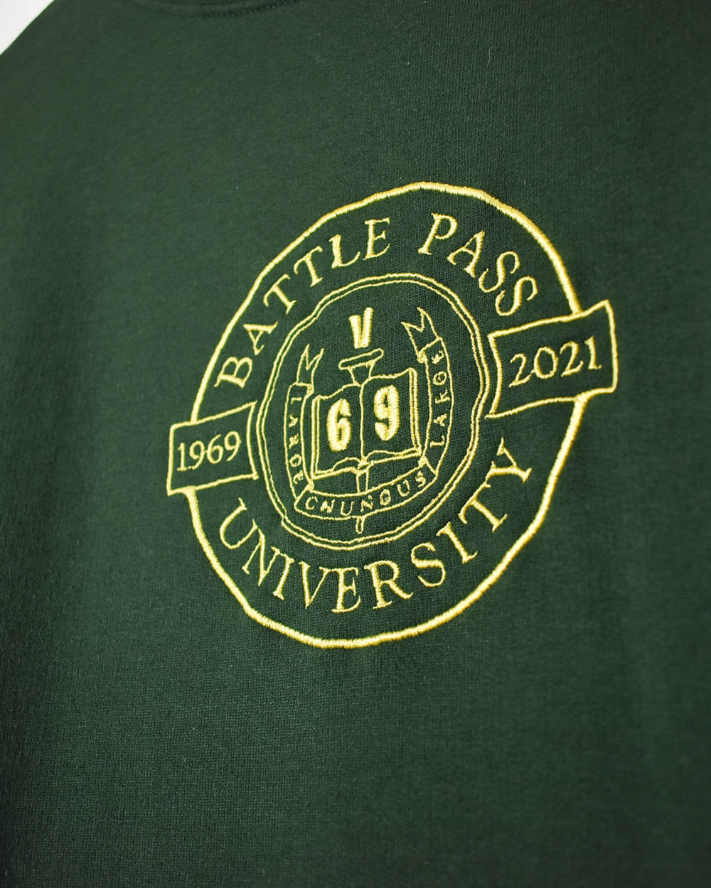 Green Champion Battle Pass University Sweatshirt - Small