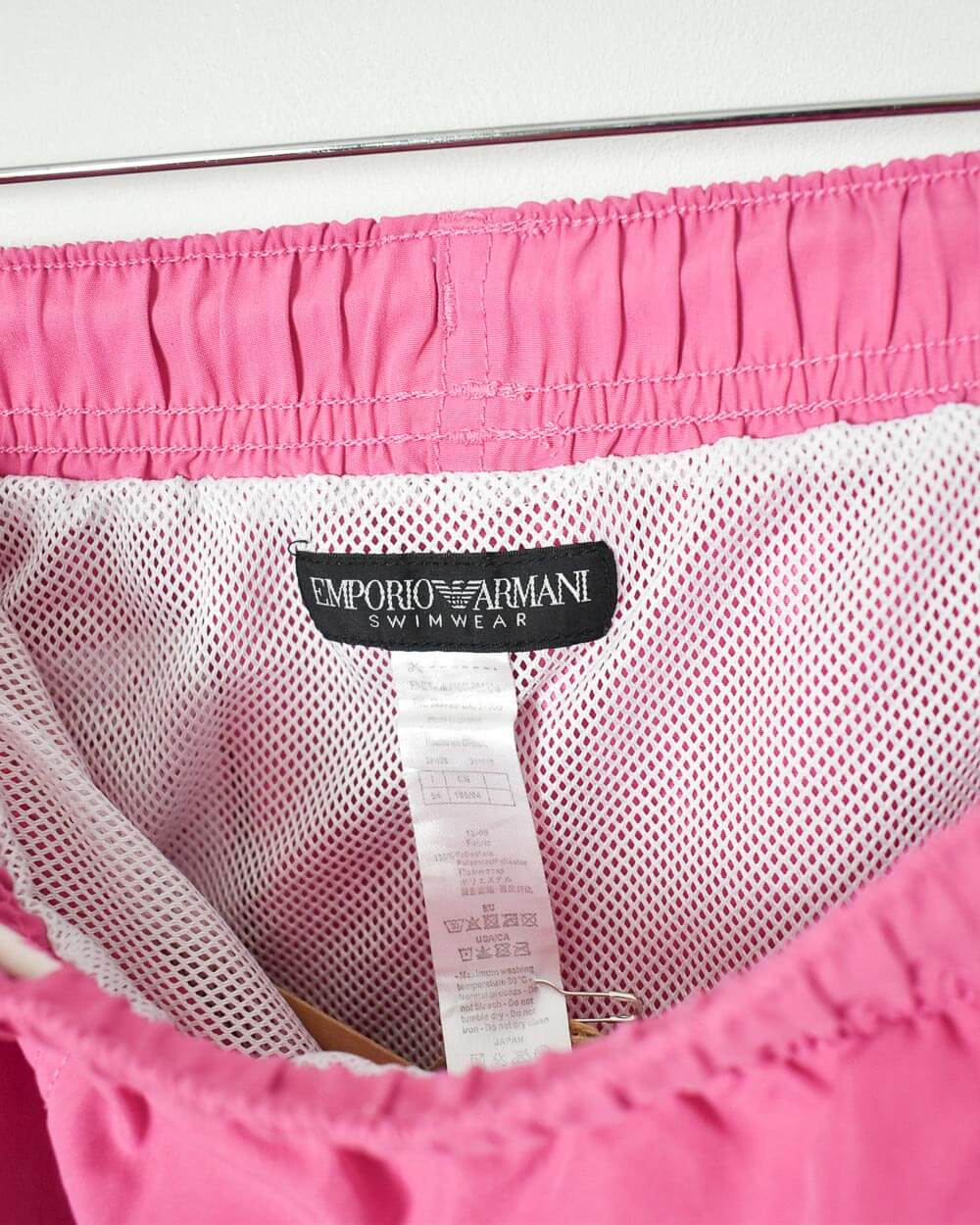 Pink Emporio Armani Swimwear Shorts - W36