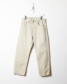 Neutral Levi's 501 Jeans - W34 L27