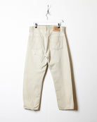 Neutral Levi's 501 Jeans - W34 L27