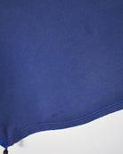 Blue Nike 1/4 Zip Sweatshirt - Small