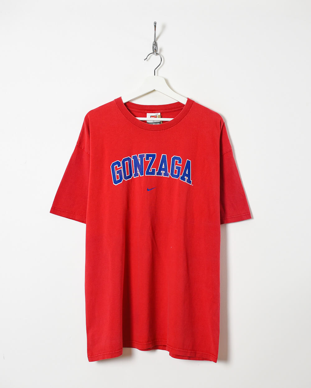 Red Nike Team Gonzaga T-Shirt - X-Large