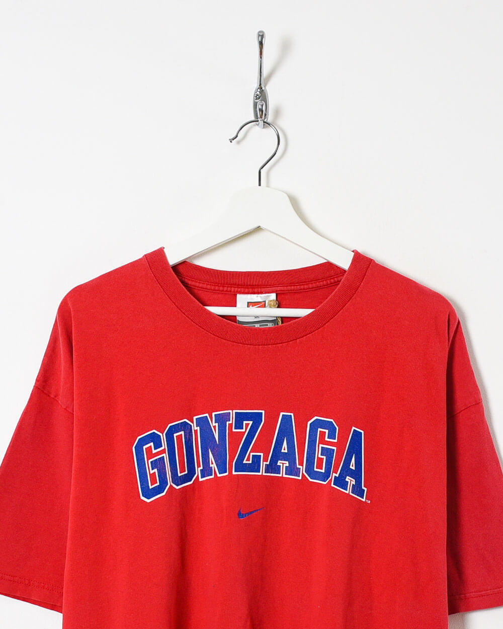 Red Nike Team Gonzaga T-Shirt - X-Large
