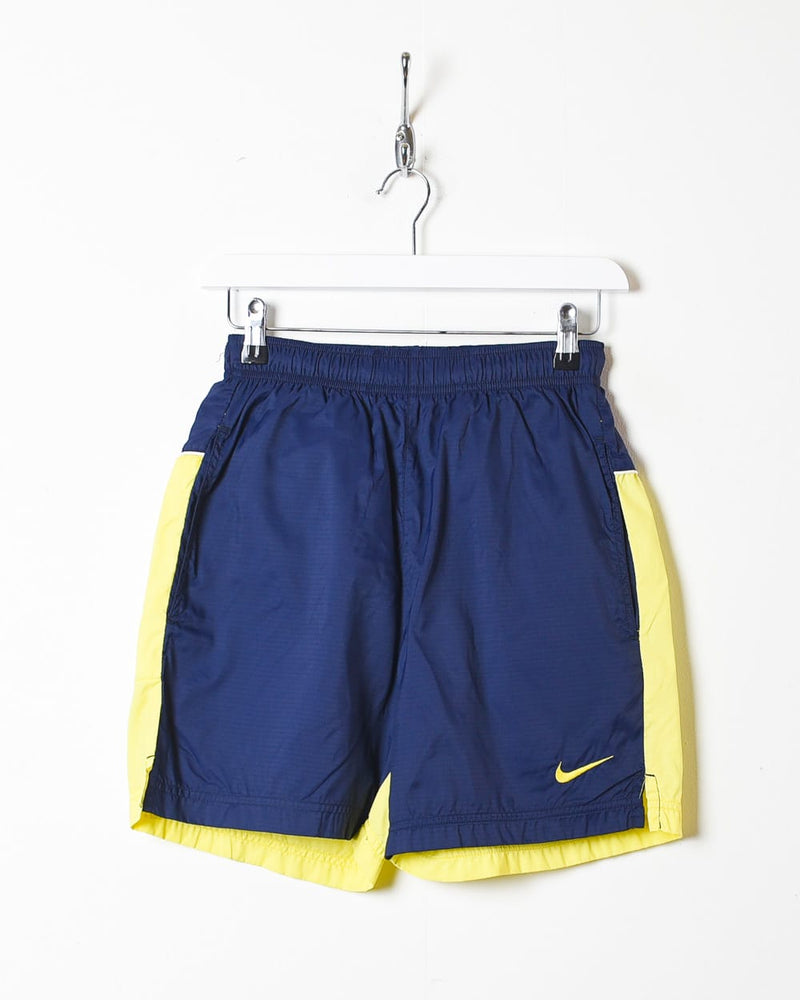 Navy Nike Mesh Shorts - X-Small