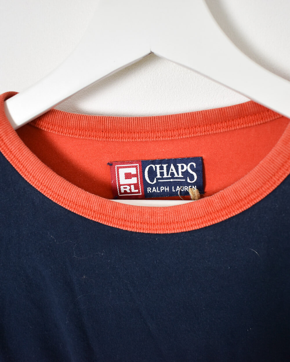 Navy Ralph Lauren Chaps Long Sleeved T-Shirt - Medium
