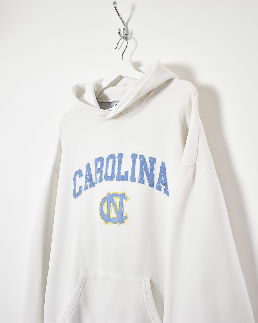 White Russell Athletic Carolina Hoodie - X-Large